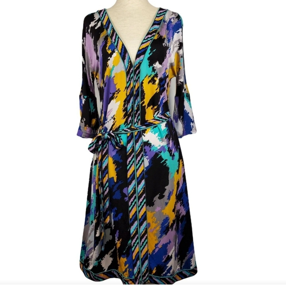 BCBG Max Azria Brushstoke Dress Size L